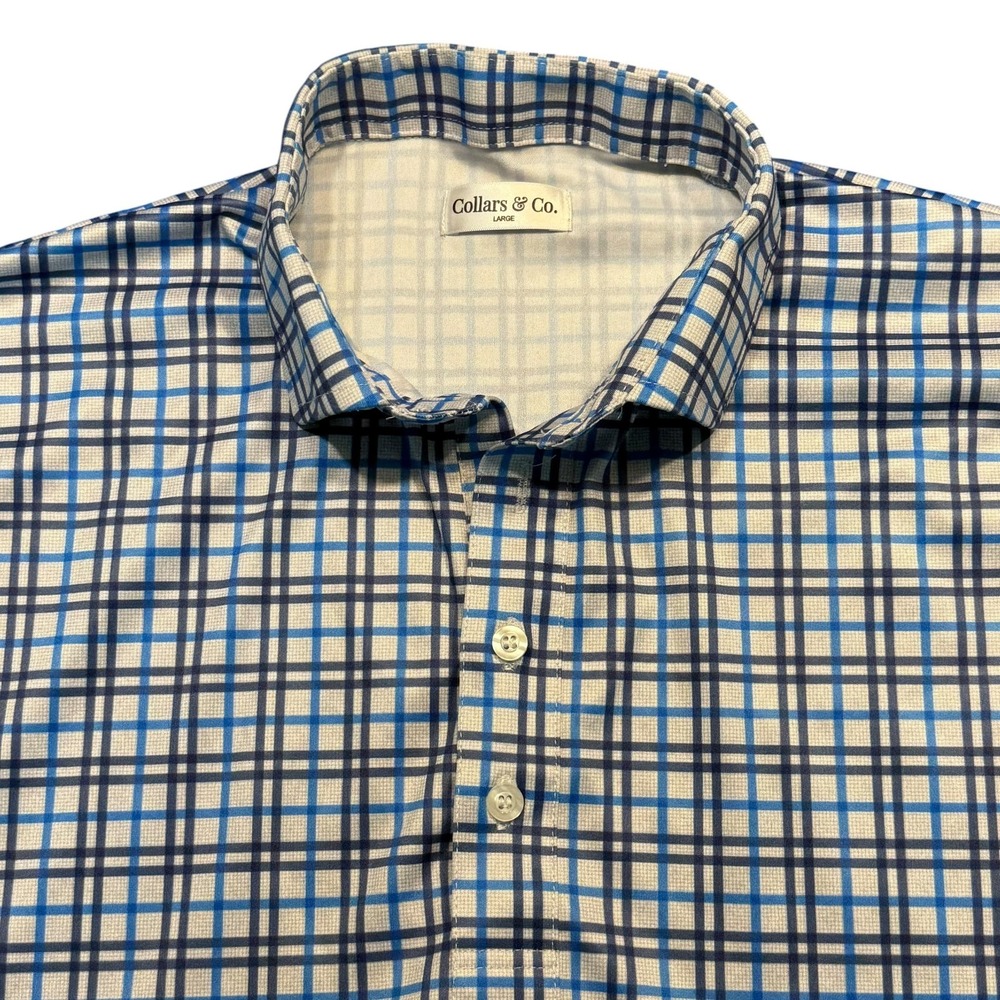 Collars and Colarge Mens Large Dress Collar Polo